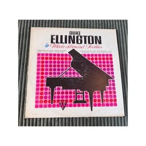 Duke Ellington Meets Leonard Feather Vinyl LP Record Sutton SU 275 Jazz Big Band